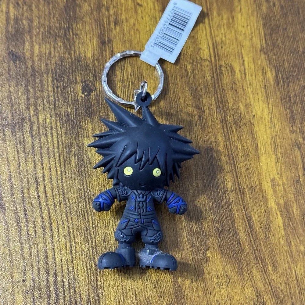 Disney Kingdom Hearts‎ Shadow Keychain Figure Black Rubber MII China